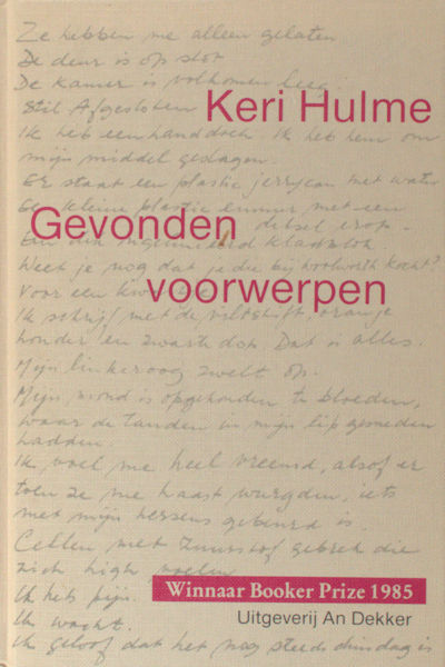 Hulme, Keri. Gevonden voorwerpen.