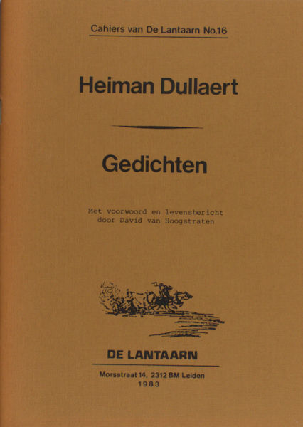 Dullaert, Heiman. Gedichten