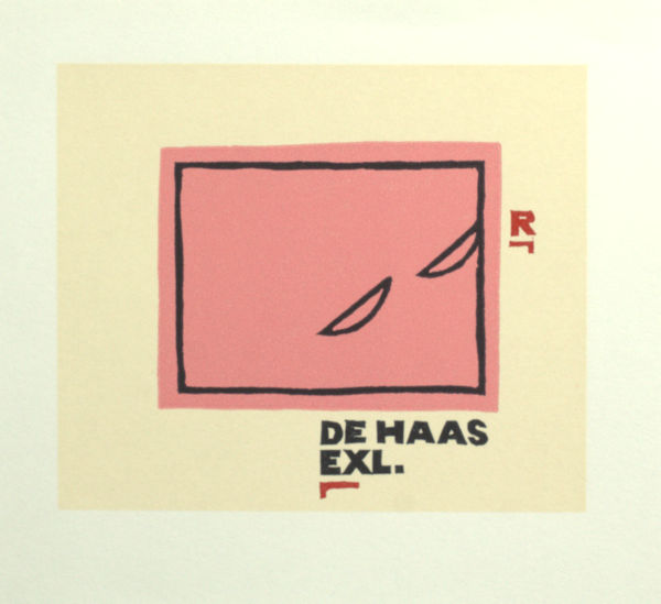 Andriessen, Cees Exlibris voor De Haas.