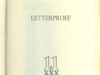 Letterproef.
