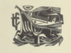Doorn, Jan van. Exlibris voor Ted Felen.