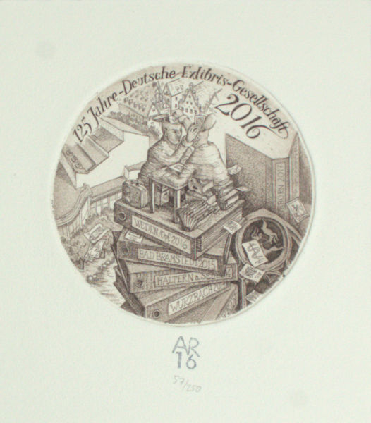 Raub, Andreas. 125 Jahre Deutsche Exlibris Gesellschaft. 2016.