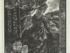 Haller, Bettina. Exlibris voor Marina Stappen. 'Der Kaufmann von Venedig.
