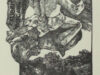 Haller, Bettina. Exlibris voor Wolfgang Wissing. 'Apotheker'.