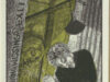 Haller, Bettina. Exlibris voor Wolfgang Wissing. 'Absinth'.