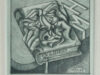 Metzler, Hansjörg. Exlibris voor HM.