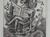 Metzler, Hansjörg. Exlibris voor Birgit Göbel.