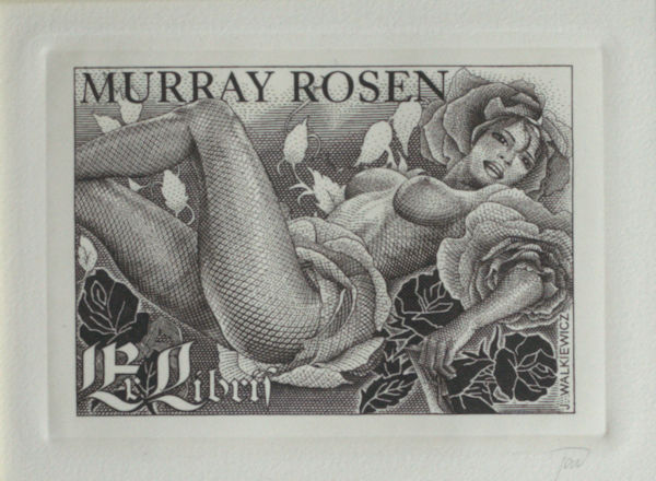 Walkiewicz, Jan. Exlibris voor Murray Rosen.