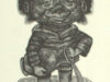 Strik, Lou. Exlibris voor Jan Rhebergen.