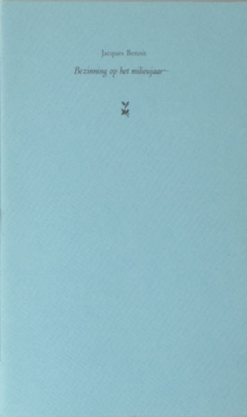 Benoit, Jacques. Bezinning op het milieujaar,