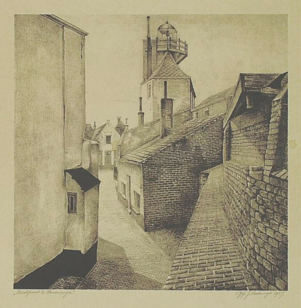 Voskuyl, Gijs J. Vischpoort te Harderwijk.