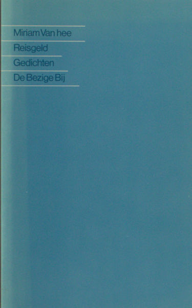 Van hee, Miriam. Reisgeld.