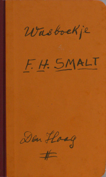 Smalt, F.h. - Sipke Huismans. Wasboekje.