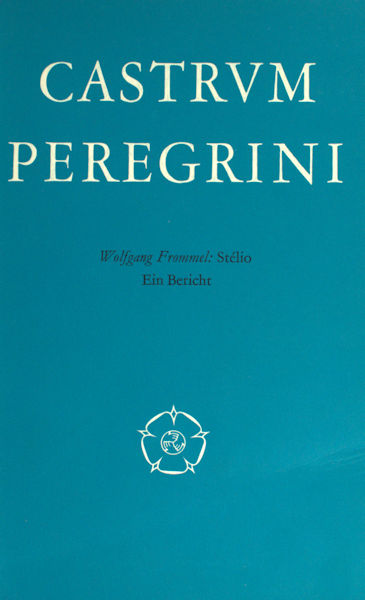 Frommel, Wolfgang. Stélio. Ein Bericht.