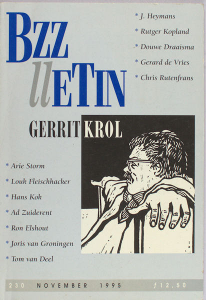 Krol, Gerrit - Nijs, Pieter de e.a. (red.). Bzzlletin 230. Gerrit Krol.