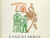 Skovenborg, Erik Vinexlibris. Bookplates with wine motifs.