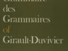Levitt, Jesse. The Grammaire des Grammaires of Girault-Duvivier.