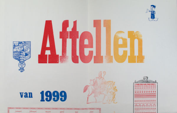 Aftellen van 1999 tot 2000