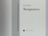 Budé, Frans. Transparanten.