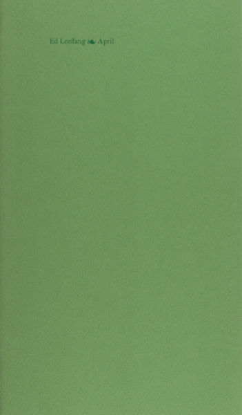 Leeflang,  Ed. April.