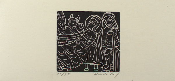 Cock, Wim de. Maria en Jozef onderweg.