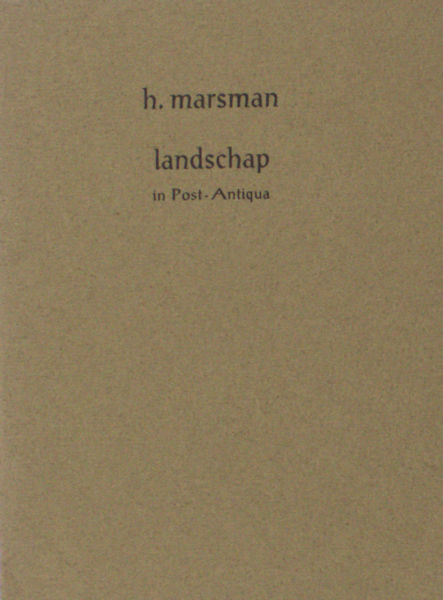 Marsman, H. Landschap.