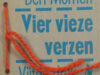 Morriën, Bert. Vier vieze verzen.