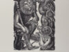 Gaudaen, Gerard. Kunstmap. Anton Pieck 100 jaar geleden geboren. 19 april 1895. Originele kunstmap met dertien originele houtgravures van Gerard Gaudaen.