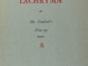 (Dowland, John). Lachrymae.