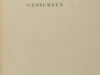Nijhoff, Martinus (vertaling). Eenige romantische gedichten.