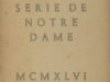 Péguy, Charles. La tapisserie de Notre Dame.