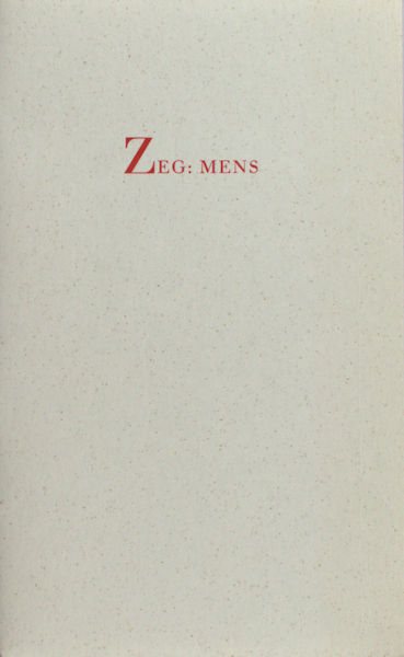 Knibbe, Hester. Zeg: mens.