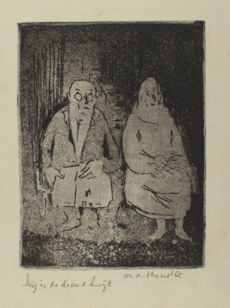 Horst, Theo van der. Hij is de draad kwijt.