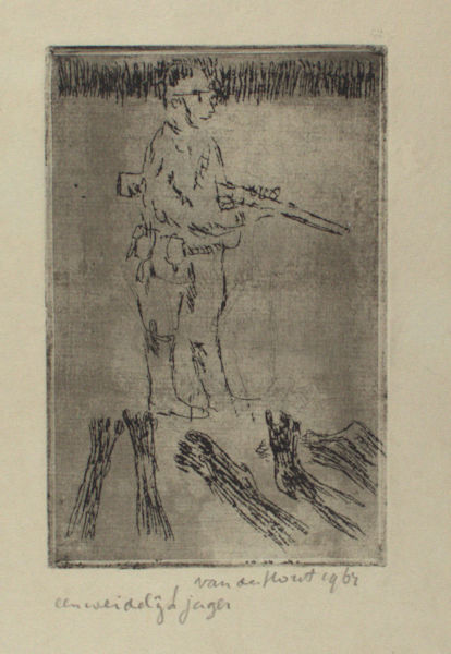 Horst, Theo van der. Een weidelijd jager.