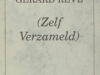 Reve, Gerard - Aioloz. Gerard Reve (Zelf Verzameld). Catalogus 35A. Verkooplijst bij tentoonstelling.