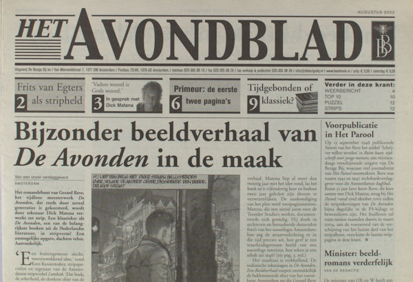 Reve, Gerard - Gerard Reve Genootschap Het Avondblad.