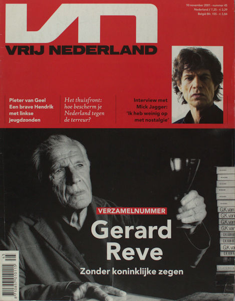 Reve, Gerard. - Vrij Nederland Verzamelnummer Gerard Reve. Zonder koninklijke zegen.