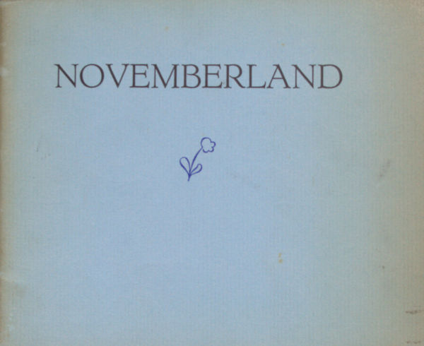 Schuur, Koos. Novemberland.