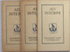 Romijn, J.P. en Gabriël Smit (red.). Ad Interim no. 1, 2 + 3.