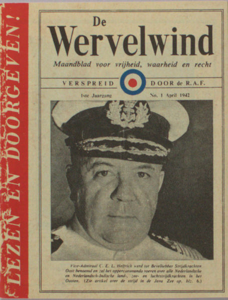 De Wervelwind maandblad voor vrijheid, wasarheid en recht no. 1 april 1942