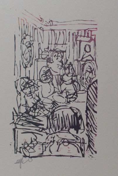 Jansen, Toon. Mensen in interieur.
