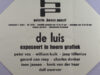 De Luis exposeert in Hoorn.