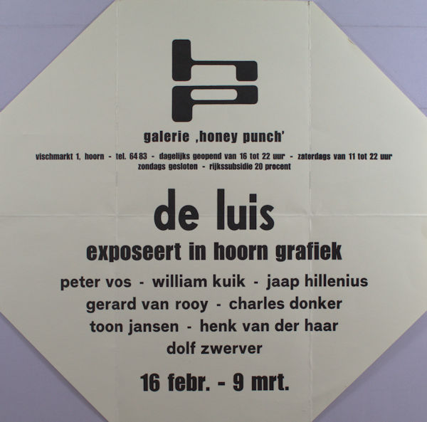 De Luis exposeert in Hoorn.