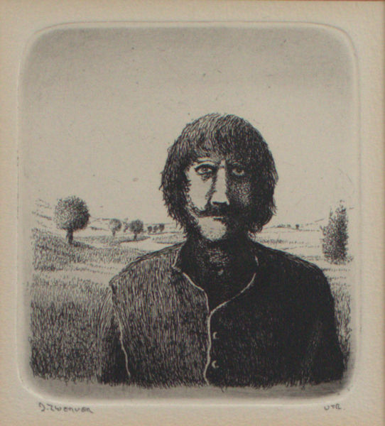 Zwerver, Dolf. Zelfportret.