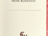 Blokhuis, Henk Exlibris van Henk Blokhuis. Veertien originele lino's.