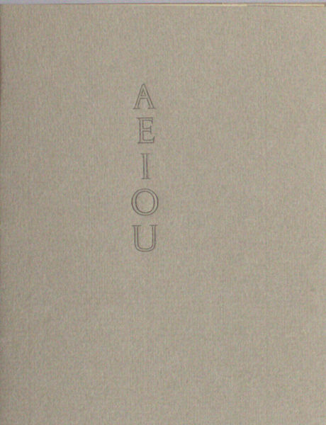 Swift, Jonathan. Aeiou.