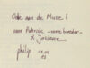 Lievens, Philip. Aanwezig.