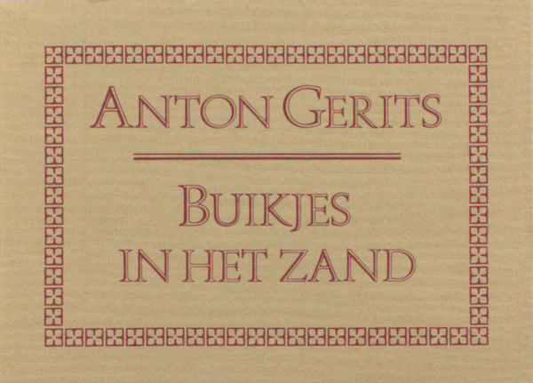 Gerits, Anton. Buikjes in het zand.