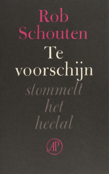 Schouten, Rob. Te voorschijn schommelt het heelal.
