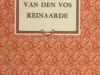 Zaalberg, C.A. Van den vos Reinaarde. Verkort uitgegeven door...
